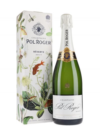 An excellent value for money champagne, Pol Roger Reserve is great for drinking now but is also suitable for ageing, taking on a fuller flavour with time. With its fresh summer fruit flavours and tiny, persistent mousse, Pol Roger is one of the most easily-enjoyed well-made NV champagnes around.