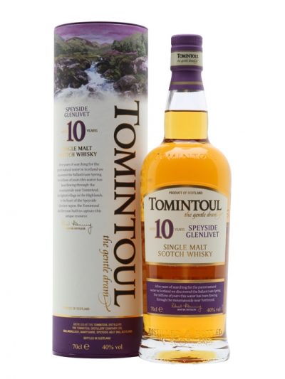 Tomintoul 10 yo whisky